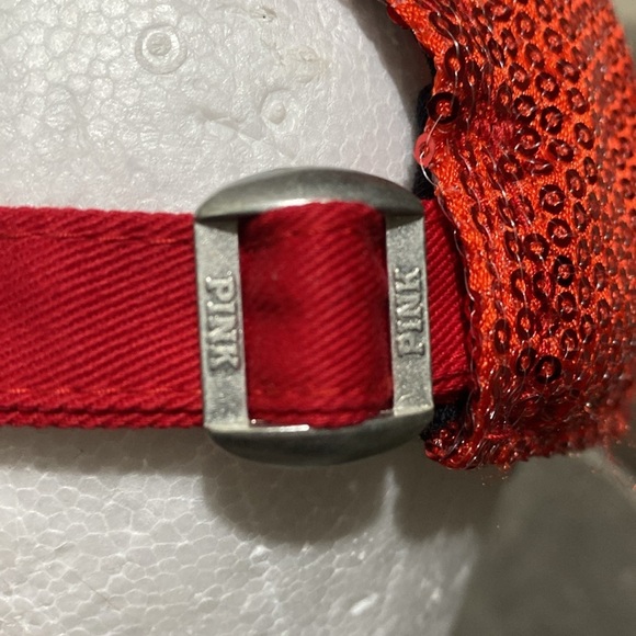 BOSTON RED SOX Victoria's Secret PINK LIMITED EDITION BLING SEQUIN SPARKLE - Picture 9 of 13